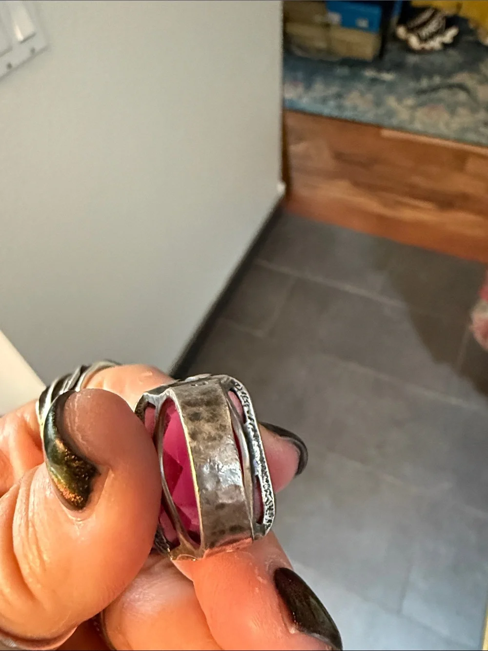 Silpada ring ornate